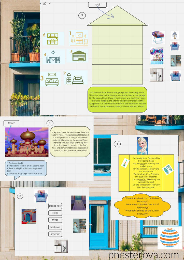 English for kids home exercises spotlight 5